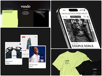 Vendo — Integrated Identity brand brand design brand identity brand identity design branding branding design branding inspiration branding template color palette cool branding design design system figma graphic design marketing design social media template visual design