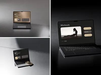 Macbook Mockup apple brand branding device instagram iphone macbook minimal mockup social media