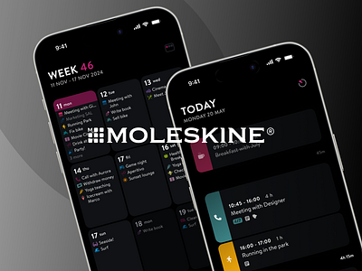 Moleskine - Everyday Suite Apps app design mobile product design product manager strategy suite ui ux
