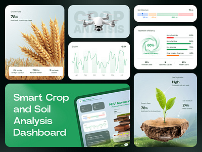 AI Crop Health & Pest Surveillance 3d animation branding cleanui cropmonitoring datavisualization environmentaltech farming logo motion graphics pestsurveillance precisionfarming productdesign smartfarming sustainability ui