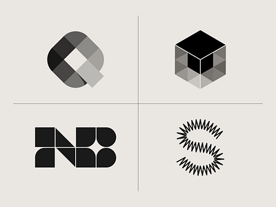 —From Archive (Pt. 17) architecture asset branding business design finance fintech graphicdesign identity lettermark logo logodesign logos manufacturing monogram nb logo q logo s logo tv show u logo