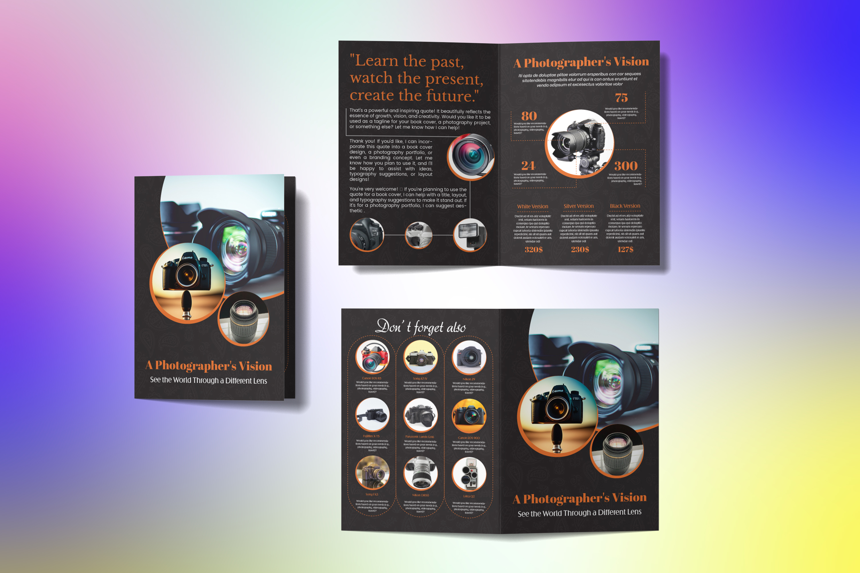 Example of Bifold & Trifold Brochure  (Single) 