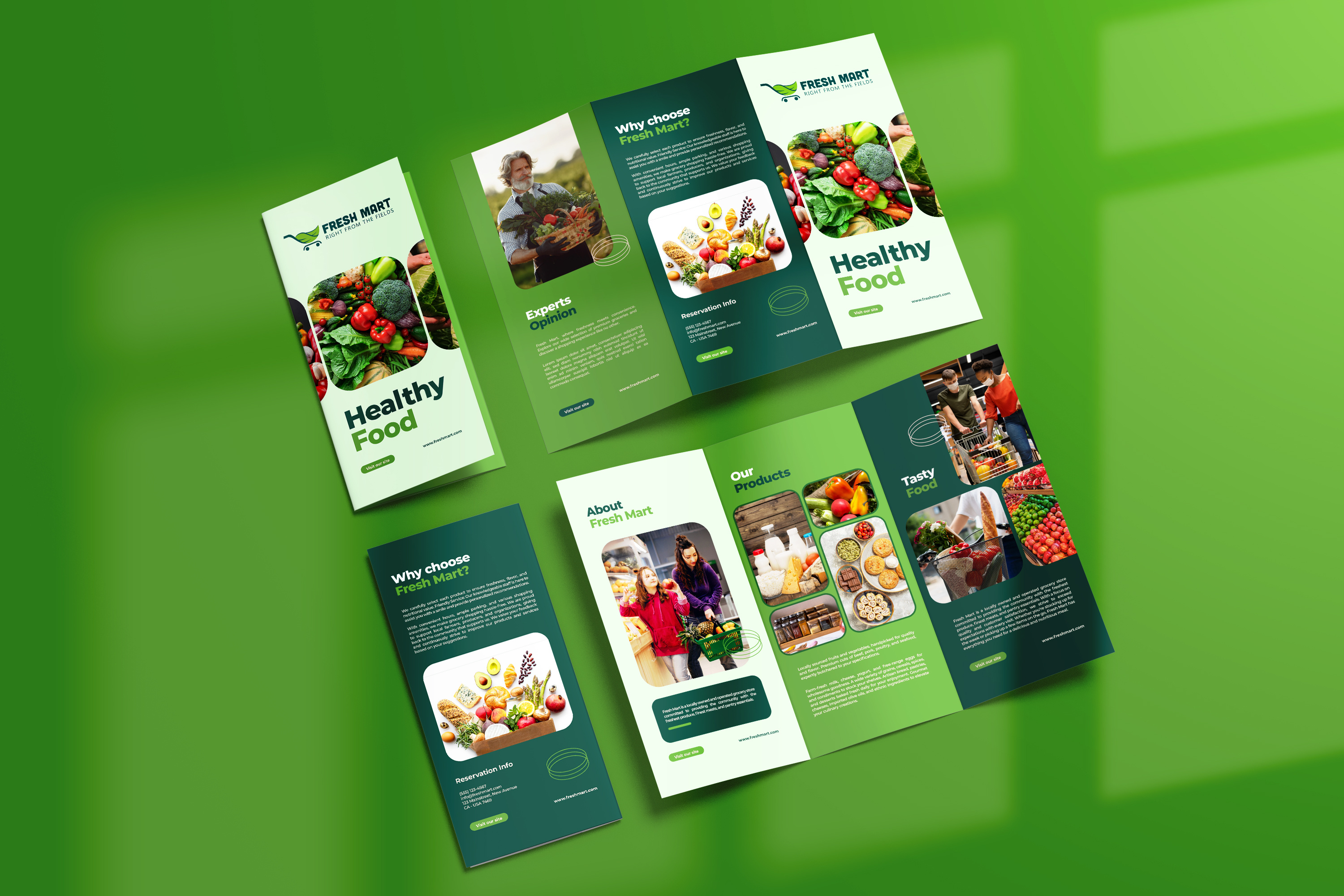 Example of Bifold & Trifold Brochure  (Single) 