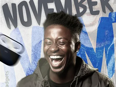NEW MONTH NOVEMBER flyer design graphic design