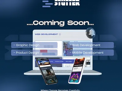 Coming Soon design flyer design graphic design