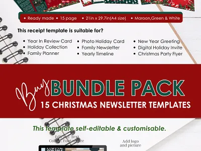 My Christmas & New Year Digital Newsletter Template
