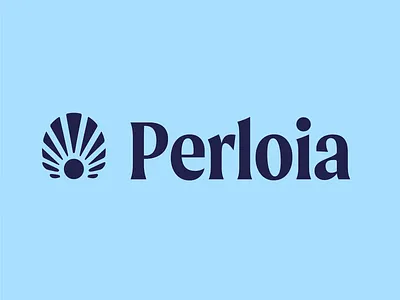 Perloia logo branding design graphic design identity logo mark minimal vector