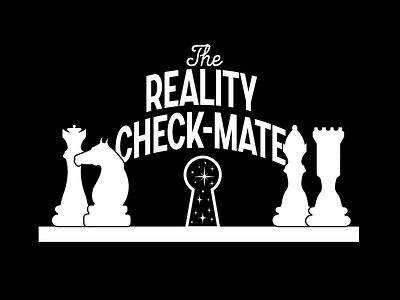 Check mate check mate chess design graphic design illustration reality trippy vector