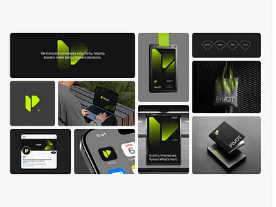 Pivot - Visual Identity brand identity branding graphic design graphic designer identity identity design logo logo design logo designer visual identity