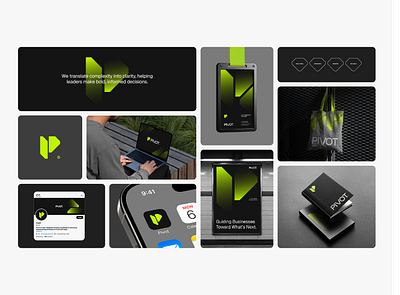 Pivot - Visual Identity brand identity branding graphic design graphic designer identity identity design logo logo design logo designer visual identity