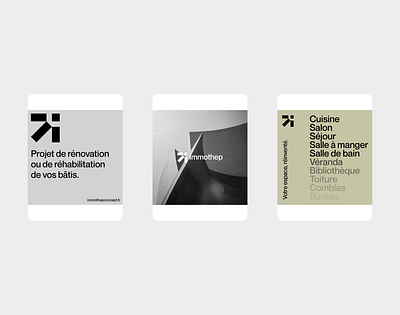 Immothep Concept — ​​​​​​​Brand Strategy agence nantes brand branding design graphic design identity illustration logo ui vector