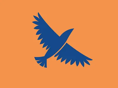 Bluebird Logo Design branding design graphic design icon logo pictogram