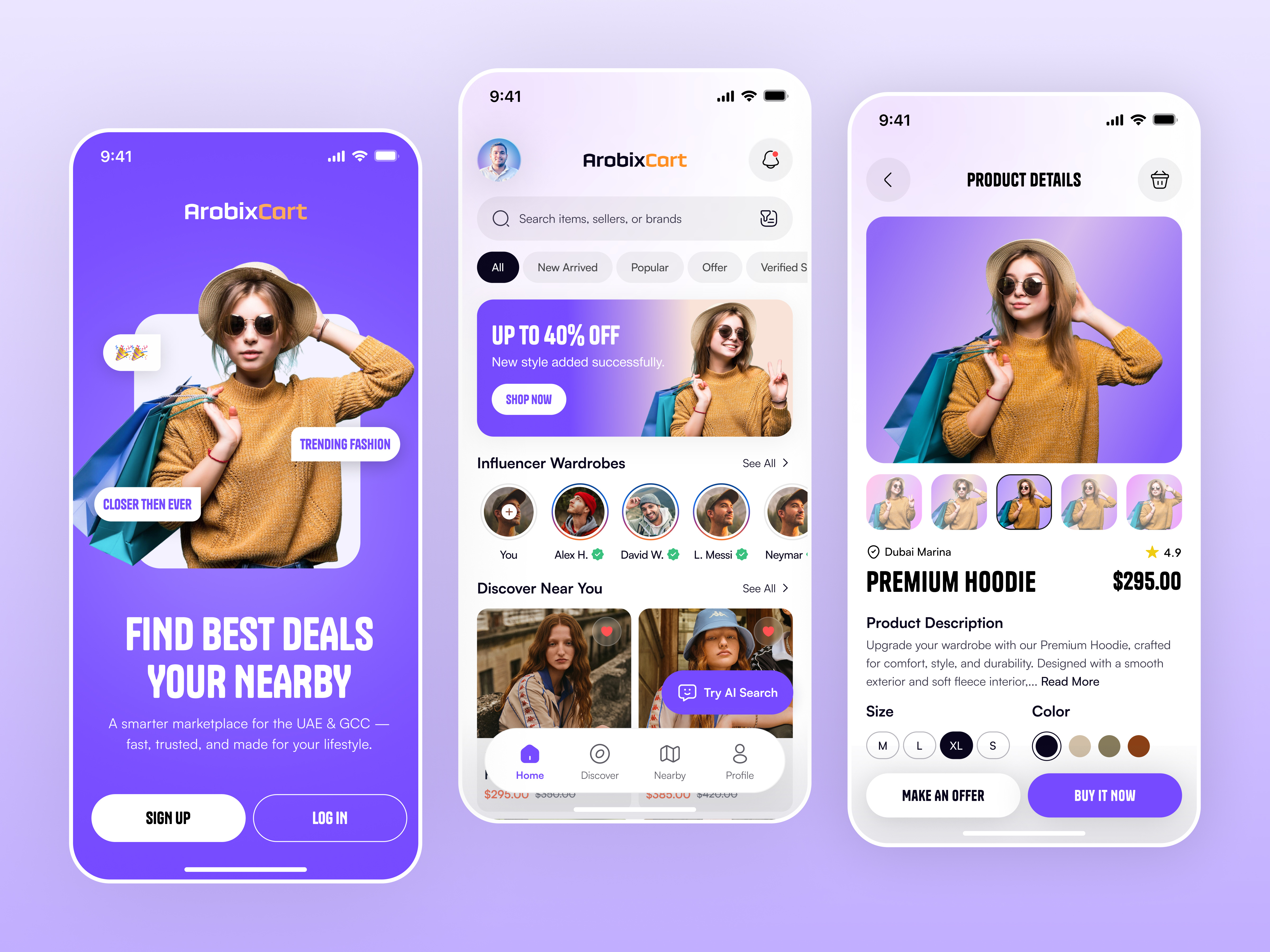 Example of E Commerce Mobile App Design