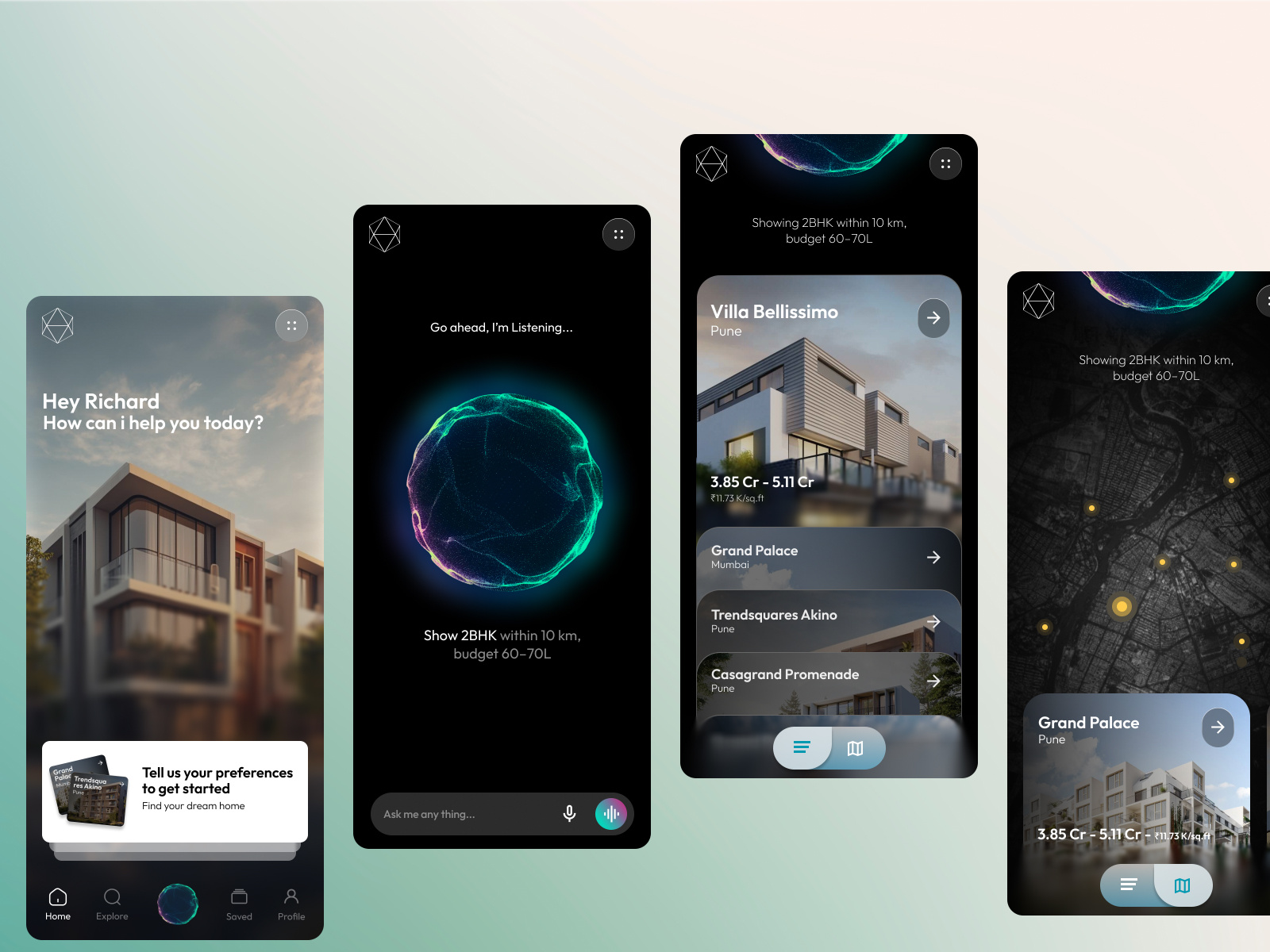 Example of AI Real Estate App