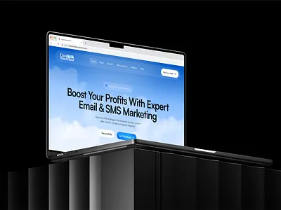 ⬆️Boost Your Brand’s Profits: A Strategy-Focused Landing Page brand growth call to action client acquisition design digital advertising e commerce marketing email strategy illustration landing page marketing agency productdesign sms marketing ui ux website design