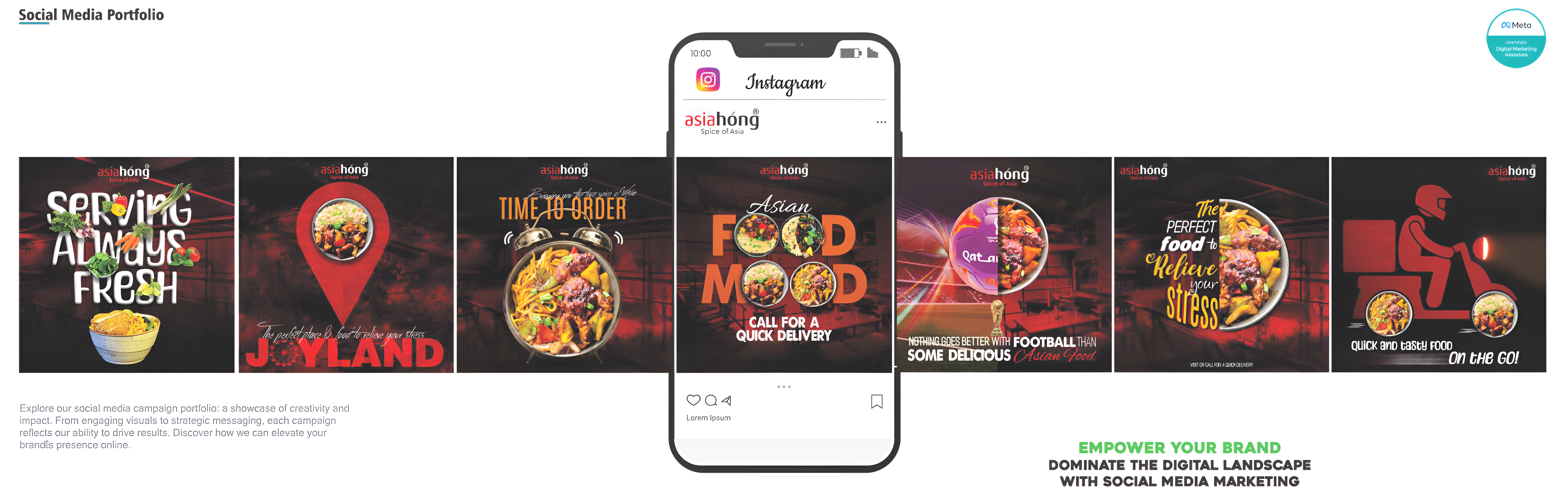 Example of Social Media Visual Design & Campaigns