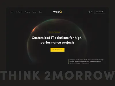agap2.nl figma landing page ui design ux ui website