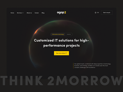 agap2.nl figma landing page ui design ux ui website