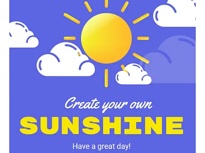 Instagram post Design background design illustration instagram nature post ui ux