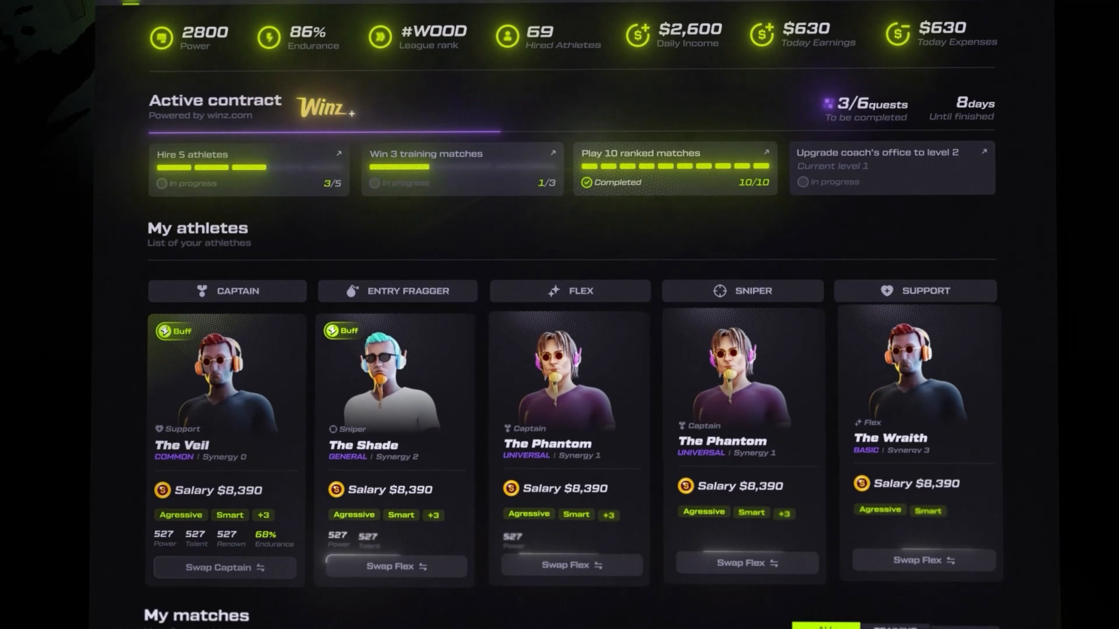 Example of Saa S & App UX/UI Design Sprint