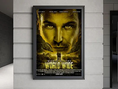 Cinematic Movie Poster Mockup Design – Dramatic Golden Portrait a4 bannerdesign branding cover cover design coverletter creative design design flayer graphic design illustration layout modern design movie poster poster poster design print print design