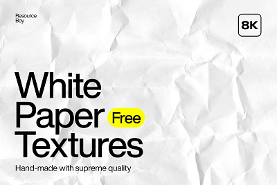 White Paper Textures - Free Download sheet