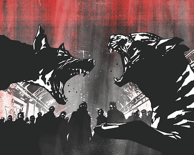 From the book Spartaco: Danijel Žeželj books conceptual illustration danijel zezelj editorial illustration graphic novels illustration illustrationart illustrationartist illustrationzone illustrator