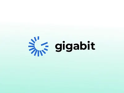 Gigabit - logo and logo animation 2d 3d branding design graphic design logo motion graphics ui