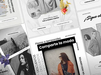 Plantillas minimalistas branding diseñodemoda diseños graphic design marcas minimalista moda plantillas plantillasminimalista