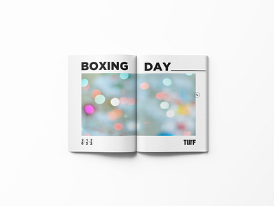 BOXING DAY - TURF - 2022 branding design graphic design illustration logo typography vector