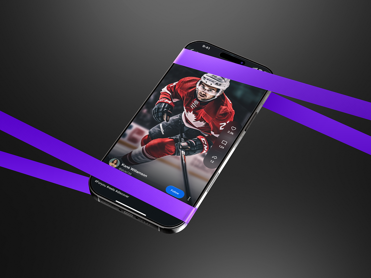 AI-Powered Explore & Interaction Flow — Social Media App UI