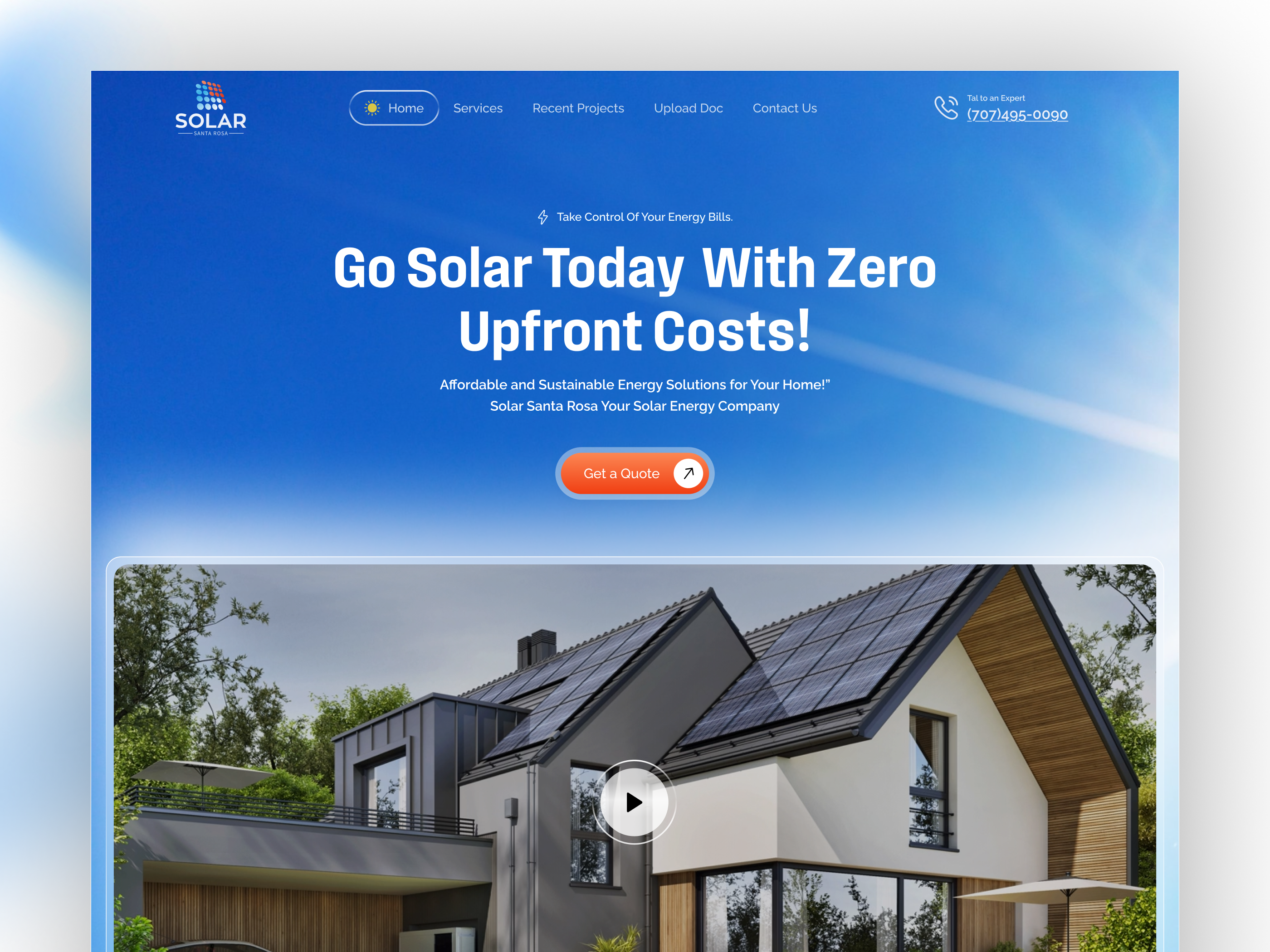 Example service media