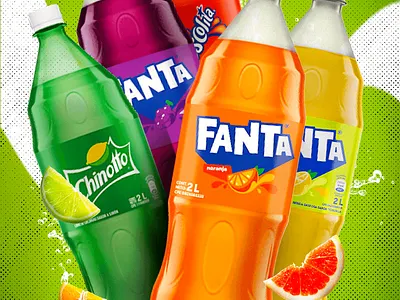 DISEÑO PUBLICITARIO REFRESCOS COCA COLA I advertising branding coca cola coke design drink fruit graphic design photoshop poster product product design product manipulation