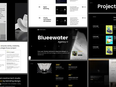Digital Agency Website Ui Design brandidentity creativestrategy designsystems digitalagency minimal productdesign responsive design trendy design ui ui ux uiux uiuxdesign webdesign