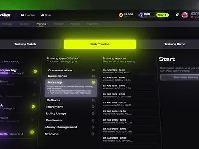 GAMING PLATFORM | TRAINING MATCH community platform crm dashboard crypto game crypto platform crypto trading esports platform fanbase app gaming app gaming marketplace gaming platform gaming website igaming platform marketing platform p2p marketplace saas platform sports platform trading app trading platform trading website web3 platform