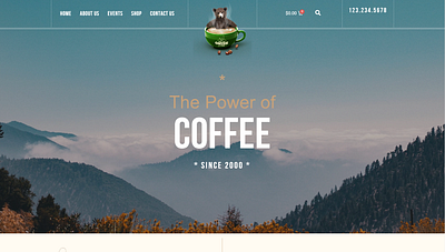 Bearcup Coffee Shop Design by Seven Dot branding design graphic design logo ui ux vector