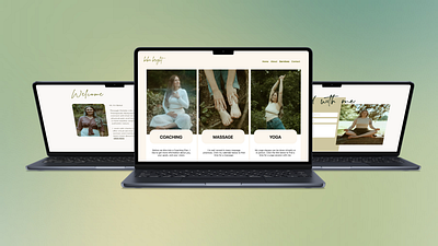 Ayurveda Coach Website Design ayurveda ayurvedic branding branding and identity design logo ui web design wellness design