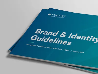 Realogy Brand Development brand identity branding design marketing collateral print