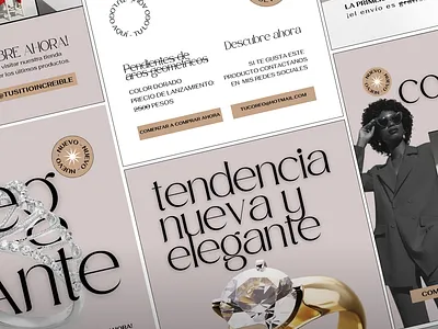 Diseños minimalistas para boutique 3d boutique branding cleandesign creativedesign diseño de plantillas diseños minimalistas graphic design minimaldesign moda plantillas ropa simpletemplate