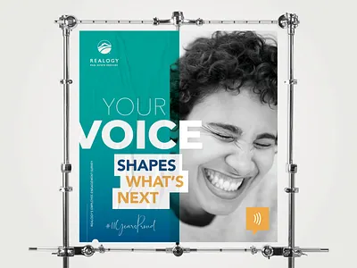 Realogy Brand Development brand identity branding design marketing collateral poster print
