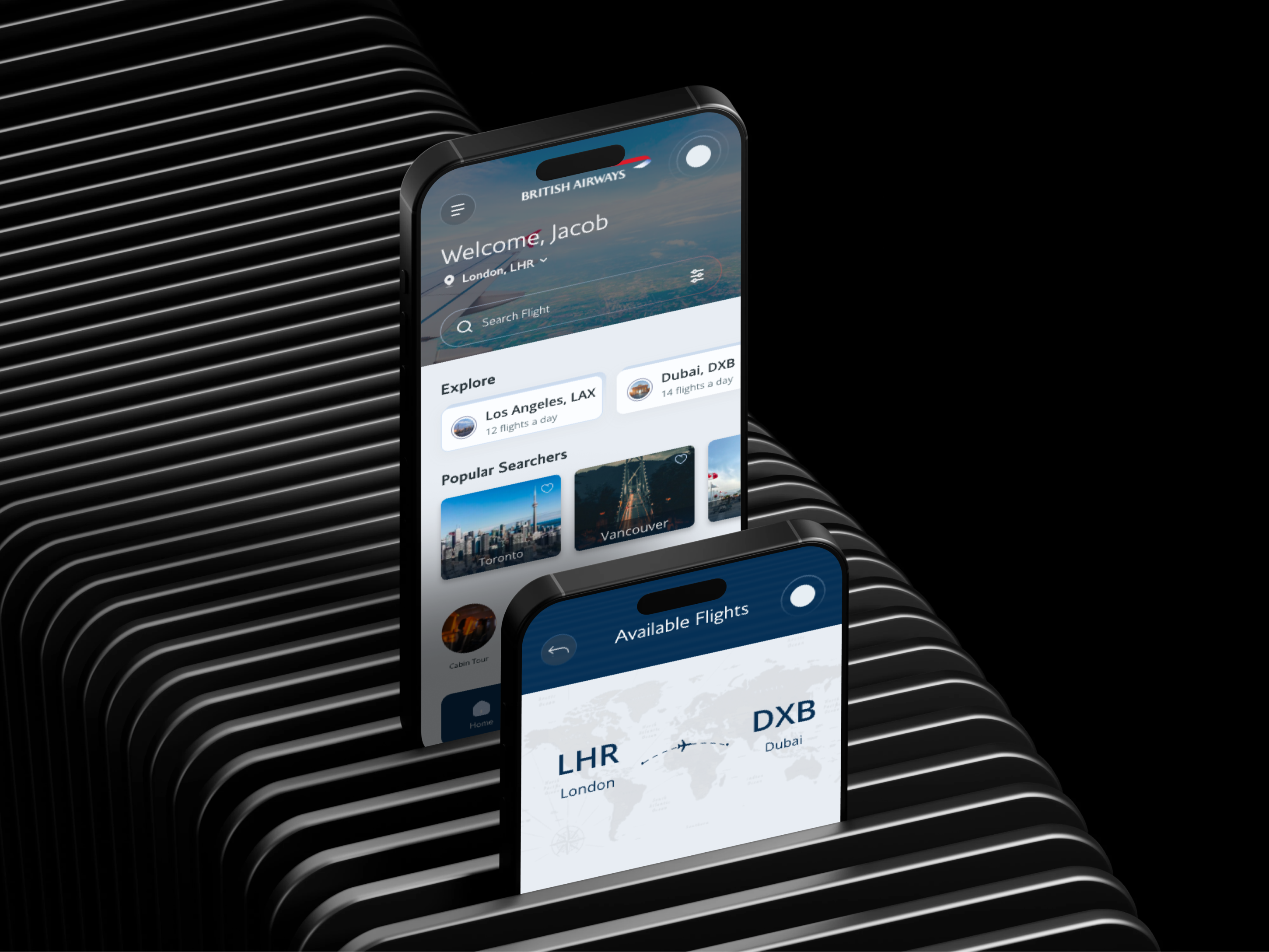 AR-Enhanced Flight Booking App airlineapp appconcept ardesign arexperience flightbookingapp productdesign travelapp ui ui design
