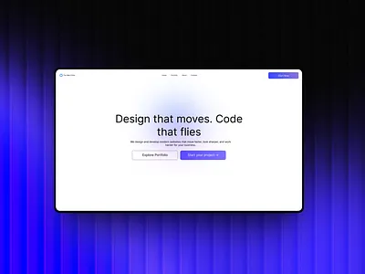 The Web Prime: Redesign the web prime Hero. graphic design hero motion graphics section ui web design