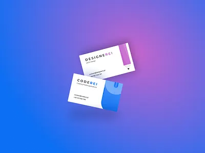 Business card design exploration branding business card graphic design ui ux