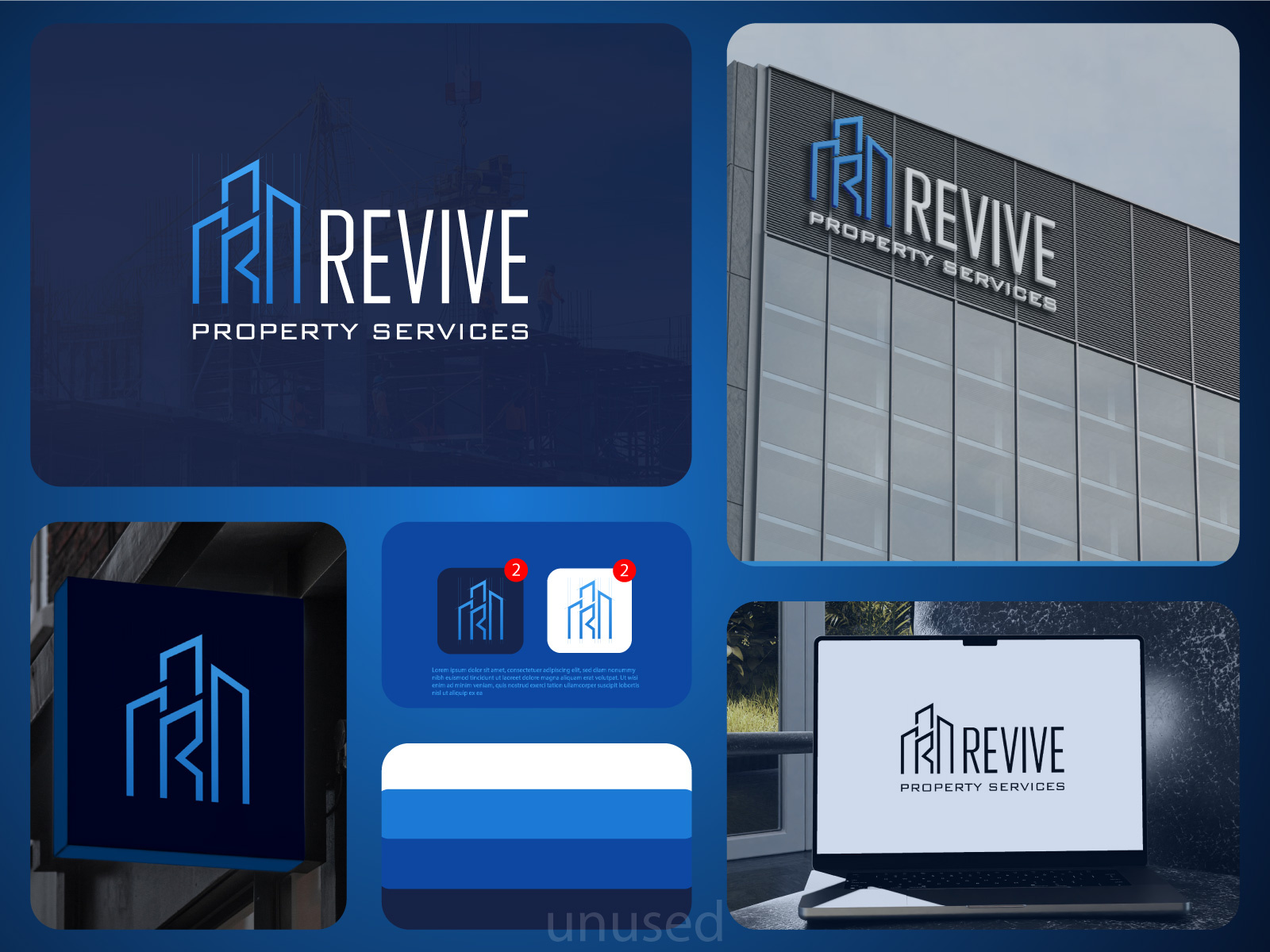 Example of Custom Business Logo.Branding & Identity
