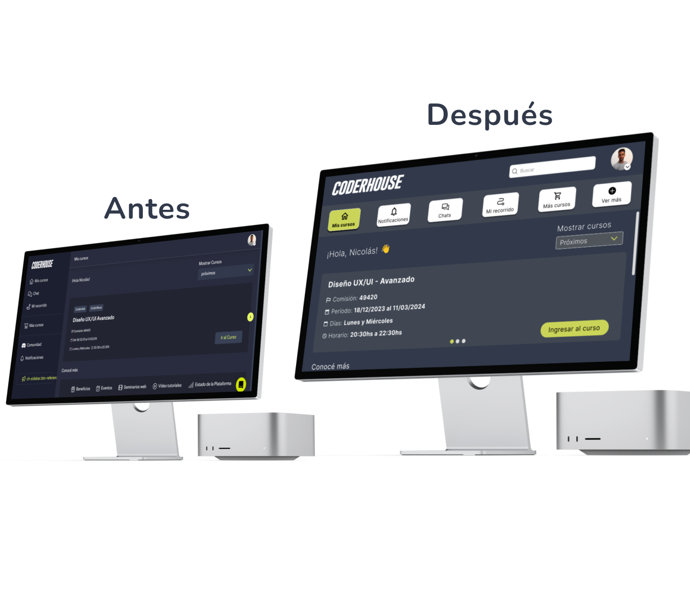 Coderhouse - Rediseño Home rediseño ui ux