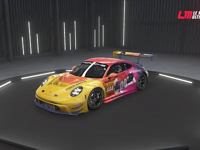 Spezi Porsche 911 Livery for Le Mans Ultimate car graphic design illustration livery racing