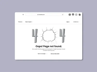 404 Page Daily UI #008 app branding dailyui design graphic design illustration logo ui ux vector