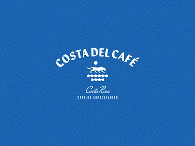 Logotype Costa del Café branding coffee coffee branding costa rica icon identity logo logotype mark nature specialty coffee