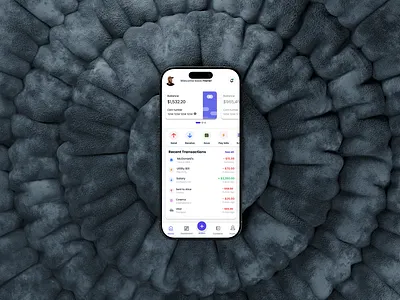 FinTrail Finance App casestudy design figma fintechdesign mobileappdesign portfolio productdesign ui uiux ux