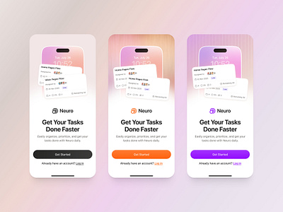 Task Management Mobile App app interfaces application ui clean design mobile app design mobile app ui mobile ui modern app ui product product design project management task manager ui design ui ux design ux web app